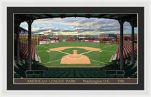 Load image into Gallery viewer, American League Park  1901 - Framed Print
