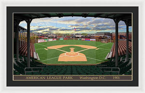 American League Park  1901 - Framed Print