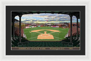 American League Park  1901 - Framed Print