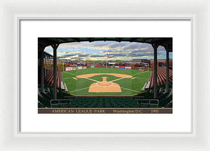 American League Park  1901 - Framed Print