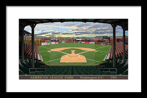 American League Park  1901 - Framed Print