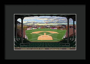 American League Park  1901 - Framed Print