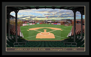 American League Park  1901 - Framed Print