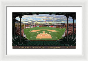 American League Park  1901 - Framed Print