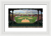 Load image into Gallery viewer, American League Park  1901 - Framed Print
