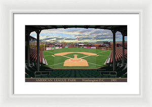 American League Park  1901 - Framed Print