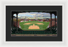 Load image into Gallery viewer, American League Park  1901 - Framed Print
