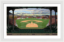 Load image into Gallery viewer, American League Park  1901 - Framed Print
