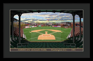 American League Park  1901 - Framed Print