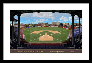 American League Park 1910 - Framed Print