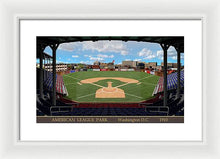 Load image into Gallery viewer, American League Park 1910 - Framed Print
