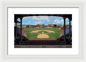 American League Park 1910 - Framed Print