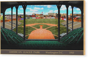 American League Park 1910 - Wood Print