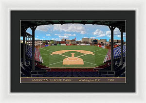 American League Park 1910 - Framed Print