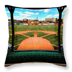 American League Park 1910 - Throw Pillow