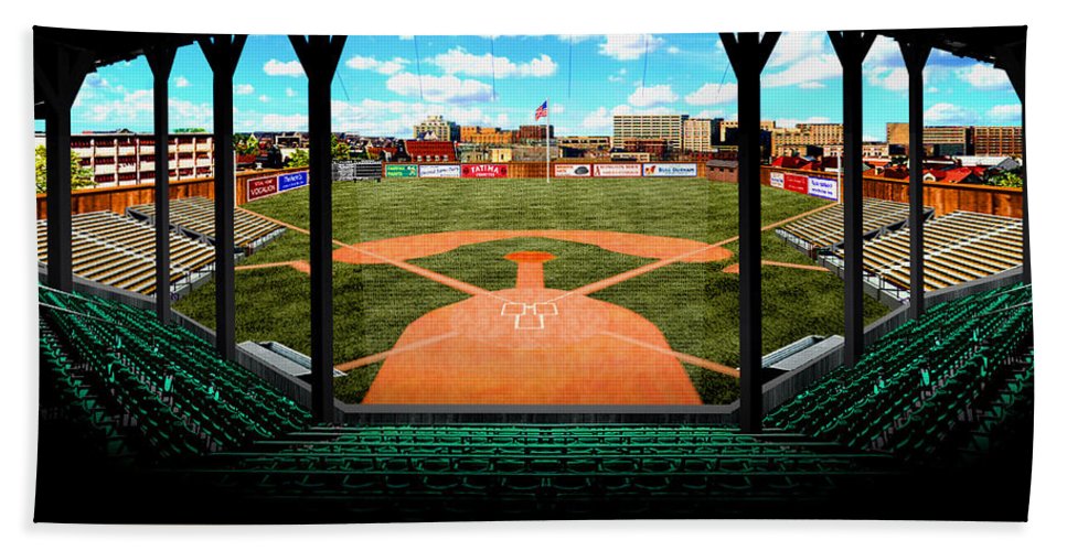 American League Park 1910 - Bath Towel