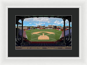 American League Park 1910 - Framed Print