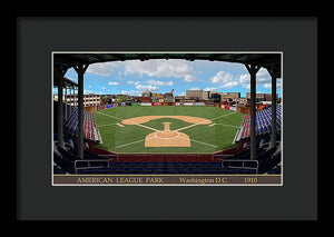 American League Park 1910 - Framed Print