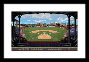 American League Park 1910 - Framed Print