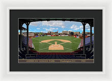 Load image into Gallery viewer, American League Park 1910 - Framed Print
