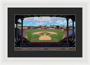 American League Park 1910 - Framed Print