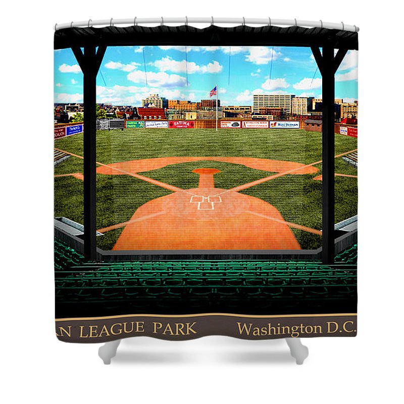 American League Park 1910 - Shower Curtain