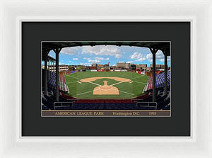 American League Park 1910 - Framed Print