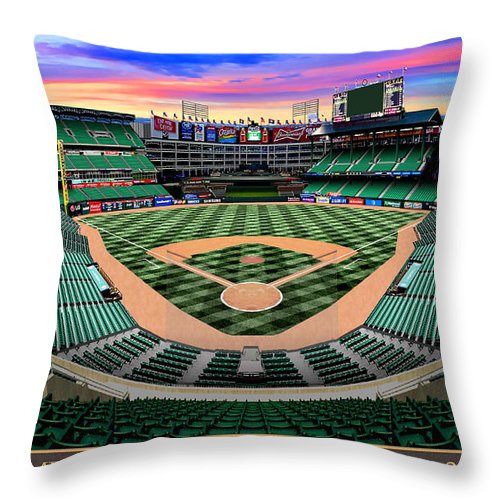 Ameriquest Field 2011 - Throw Pillow