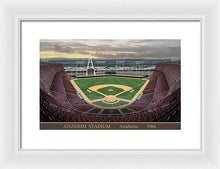 Load image into Gallery viewer, Anaheim Stadium 1966 - Framed Print
