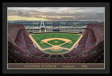 Load image into Gallery viewer, Anaheim Stadium 1966 - Framed Print
