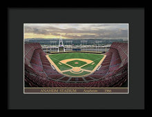 Load image into Gallery viewer, Anaheim Stadium 1966 - Framed Print
