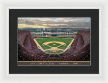 Load image into Gallery viewer, Anaheim Stadium 1966 - Framed Print
