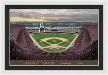 Load image into Gallery viewer, Anaheim Stadium 1966 - Framed Print
