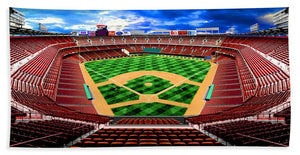 Anaheim Stadium 1987 - Bath Towel