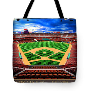 Anaheim Stadium 1987 - Tote Bag