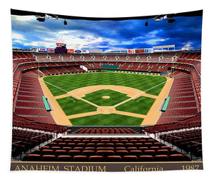 Anaheim Stadium 1987 - Tapestry