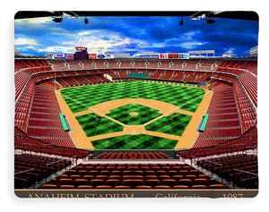 Anaheim Stadium 1987 - Blanket