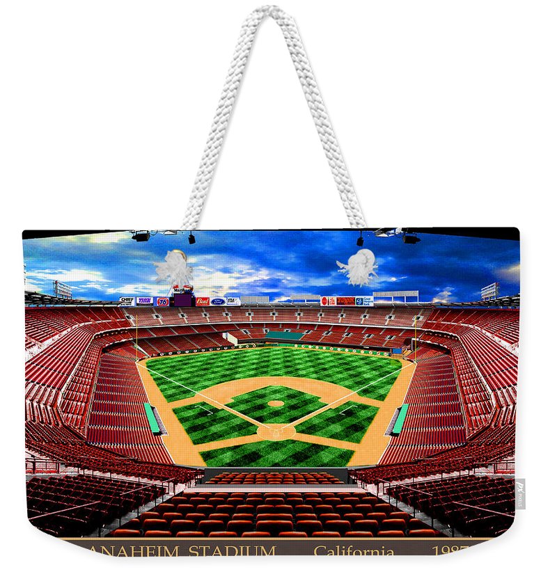 Anaheim Stadium 1987 - Weekender Tote Bag