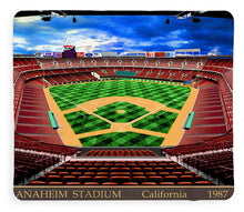 Load image into Gallery viewer, Anaheim Stadium 1987 - Blanket
