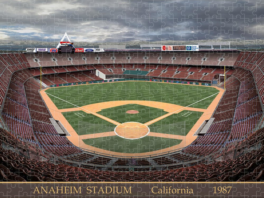 Anaheim Stadium 1987 - Puzzle
