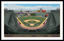 Load image into Gallery viewer, Anaheim Stadium 2002 - Framed Print
