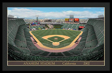 Load image into Gallery viewer, Anaheim Stadium 2002 - Framed Print
