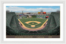 Load image into Gallery viewer, Anaheim Stadium 2002 - Framed Print
