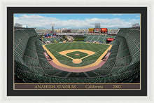 Load image into Gallery viewer, Anaheim Stadium 2002 - Framed Print
