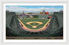 Load image into Gallery viewer, Anaheim Stadium 2002 - Framed Print
