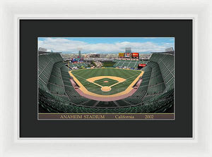 Anaheim Stadium 2002 - Framed Print