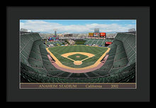 Load image into Gallery viewer, Anaheim Stadium 2002 - Framed Print
