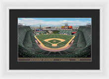 Load image into Gallery viewer, Anaheim Stadium 2002 - Framed Print
