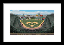 Load image into Gallery viewer, Anaheim Stadium 2002 - Framed Print
