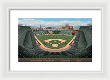 Load image into Gallery viewer, Anaheim Stadium 2002 - Framed Print
